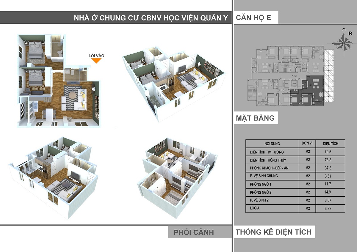 Chung cư Học viện Quân Y.