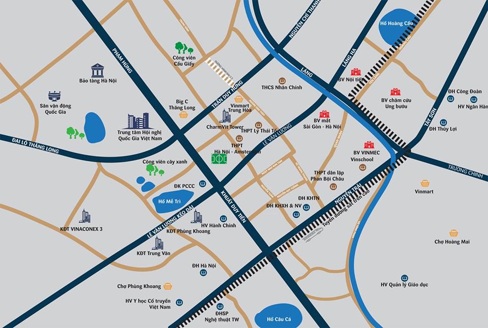 Chung cư Bộ Công An 282 Nguyễn Huy Tưởng