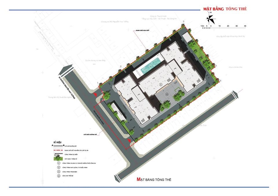 Chung cư Bộ Công An 282 Nguyễn Huy Tưởng