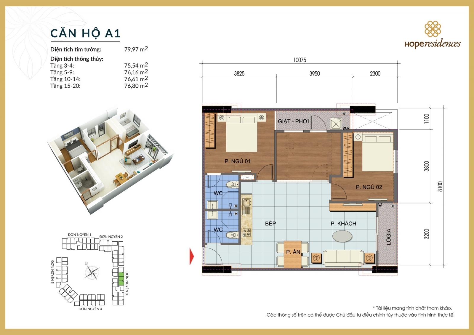Chung cư Hope Residence Phúc Đồng