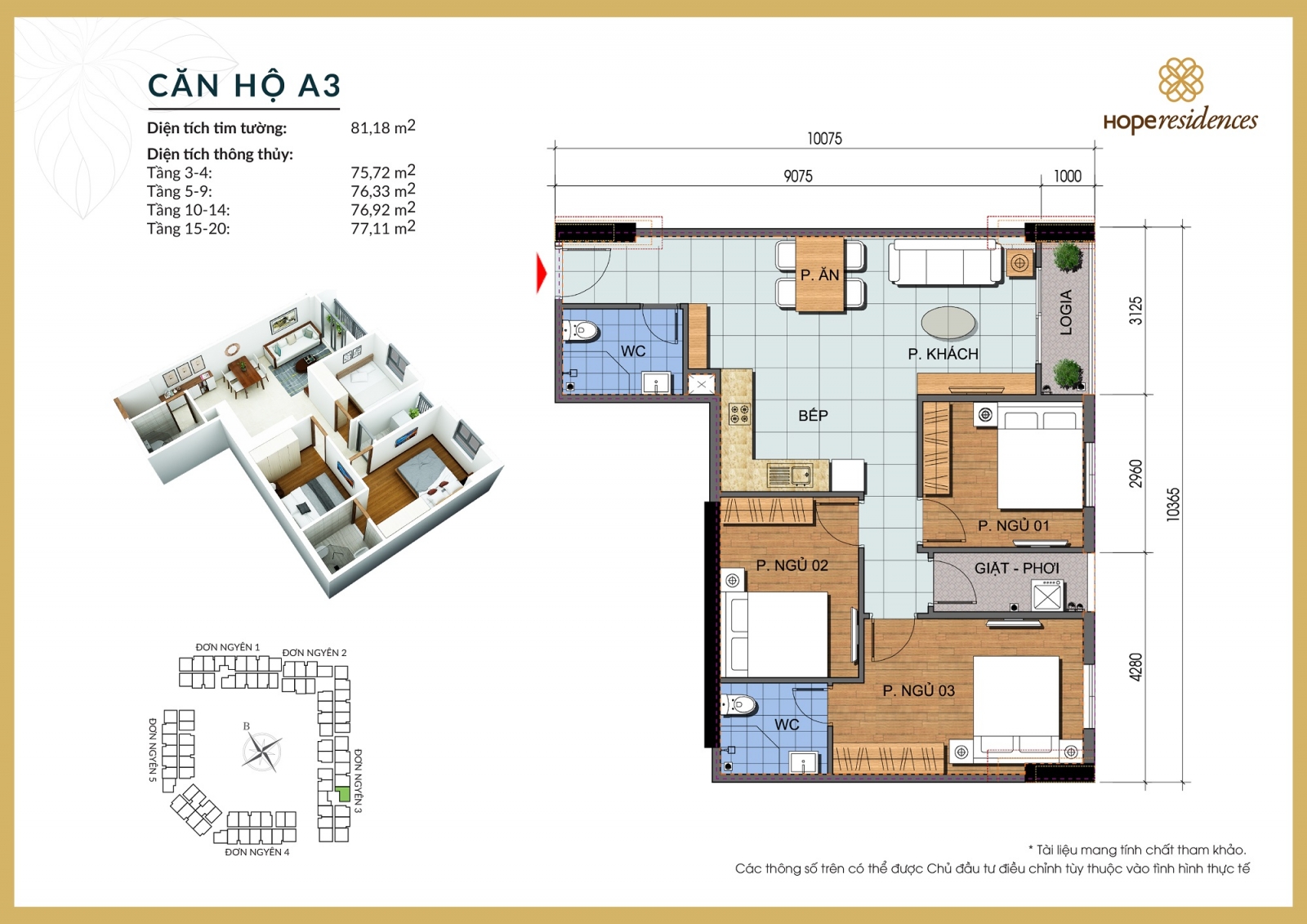 Chung cư Hope Residence Phúc Đồng