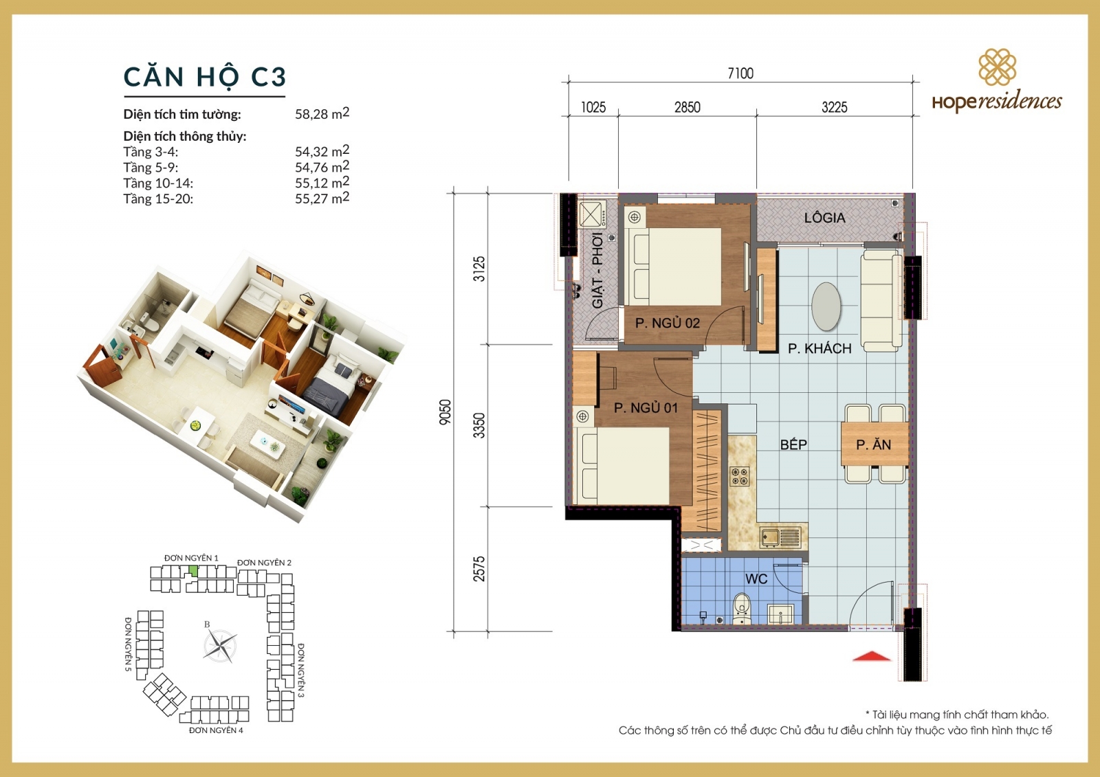 Chung cư Hope Residence Phúc Đồng