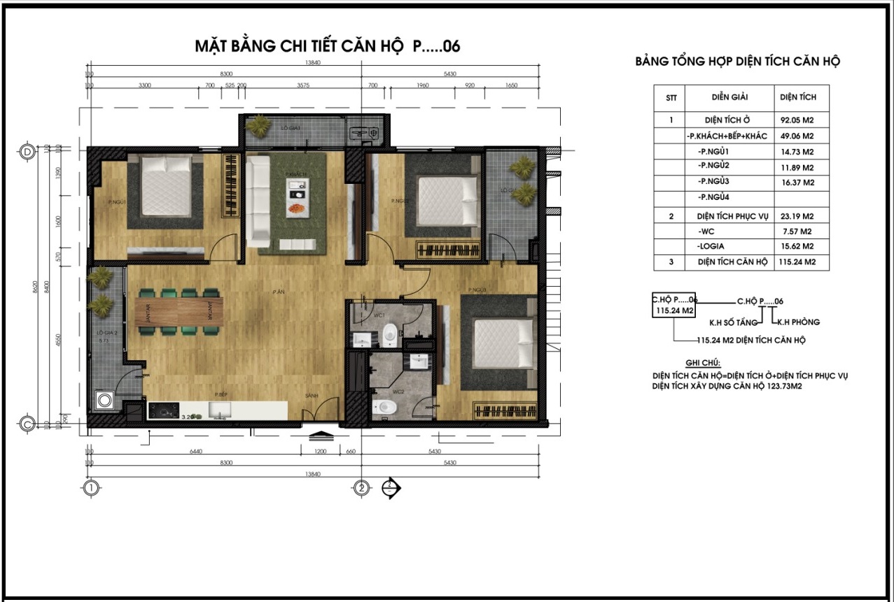 Chung cư Ct5 - Ct6 Lê Đức Thọ
