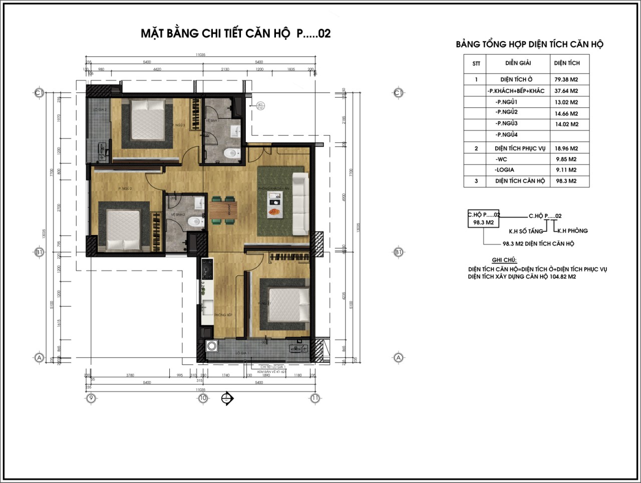 Chung cư Ct5 - Ct6 Lê Đức Thọ