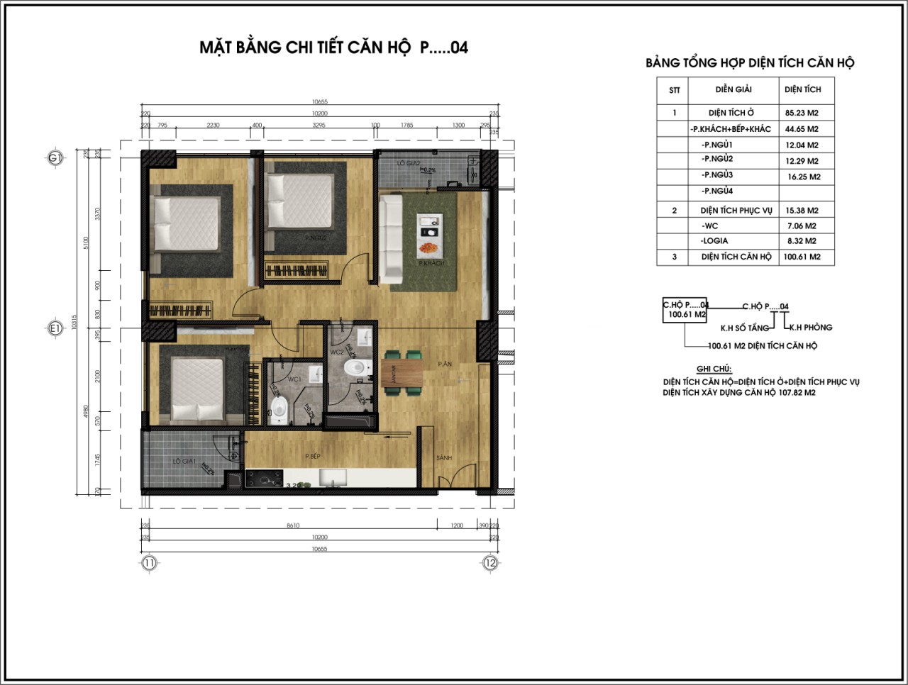 Chung cư Ct5 - Ct6 Lê Đức Thọ