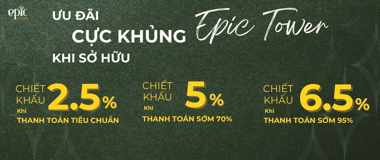 Epic tower 19 duy tân giá bán