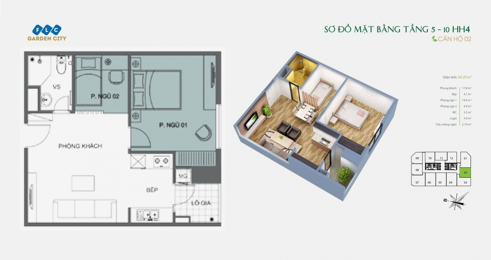 thiết kế FLC Garden City