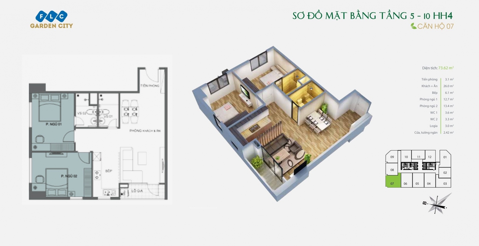 thiết kế FLC Garden City