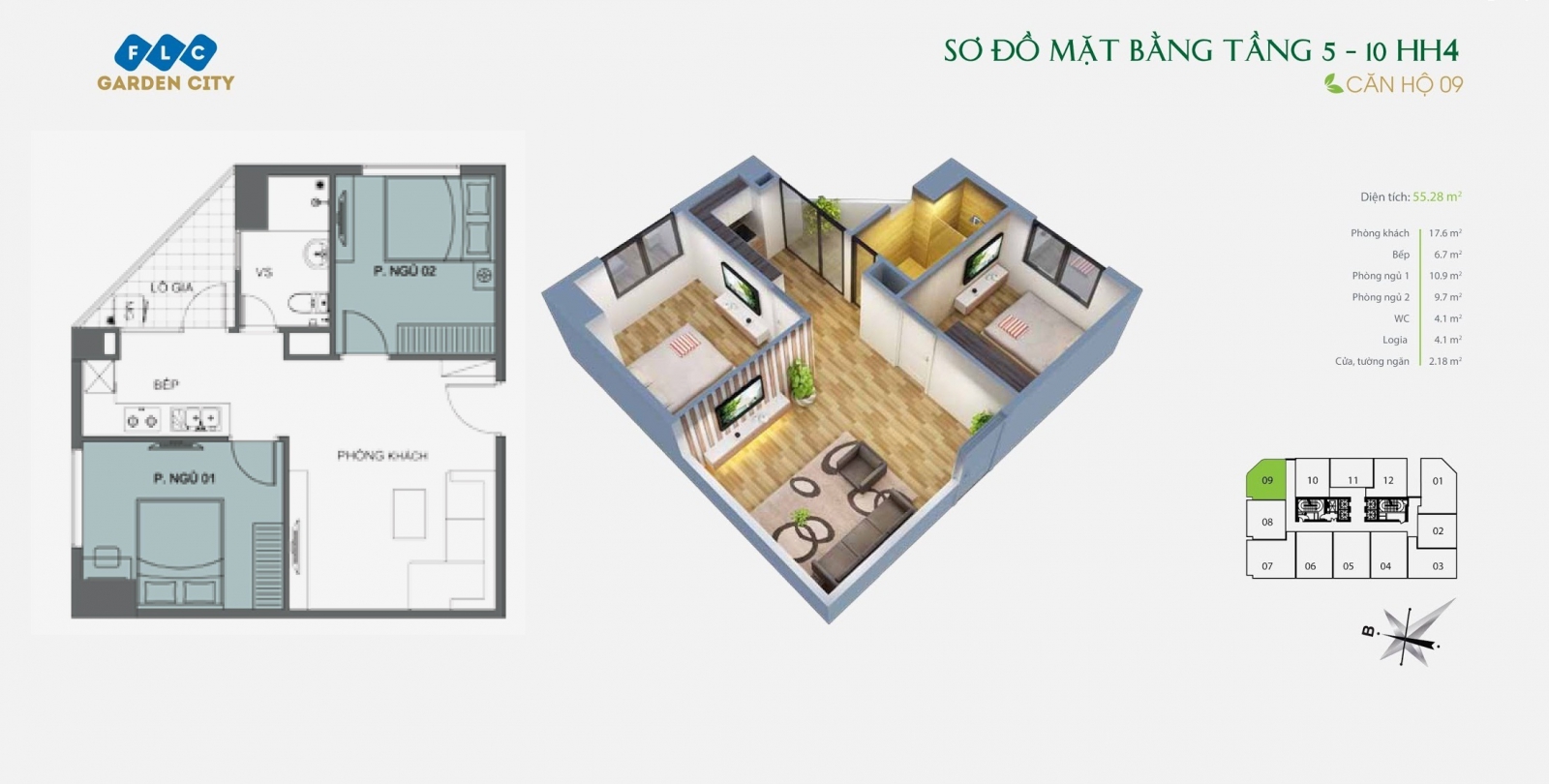 thiết kế FLC Garden City