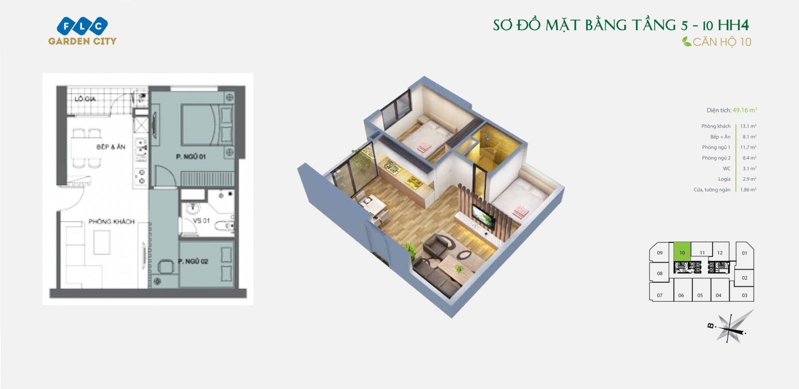 thiết kế FLC Garden City
