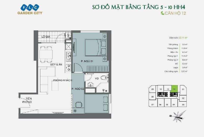 thiết kế FLC Garden City
