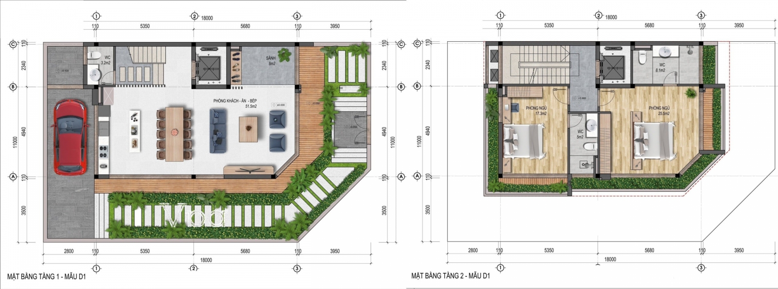Thiết kế biệt thự Flamingo Hà Nam 1