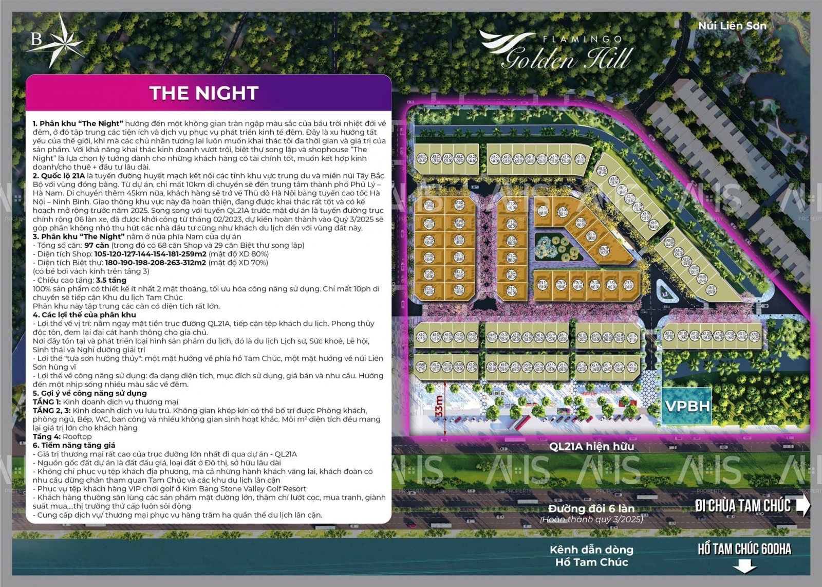 Phân khu the night Flamingo Hà Nam
