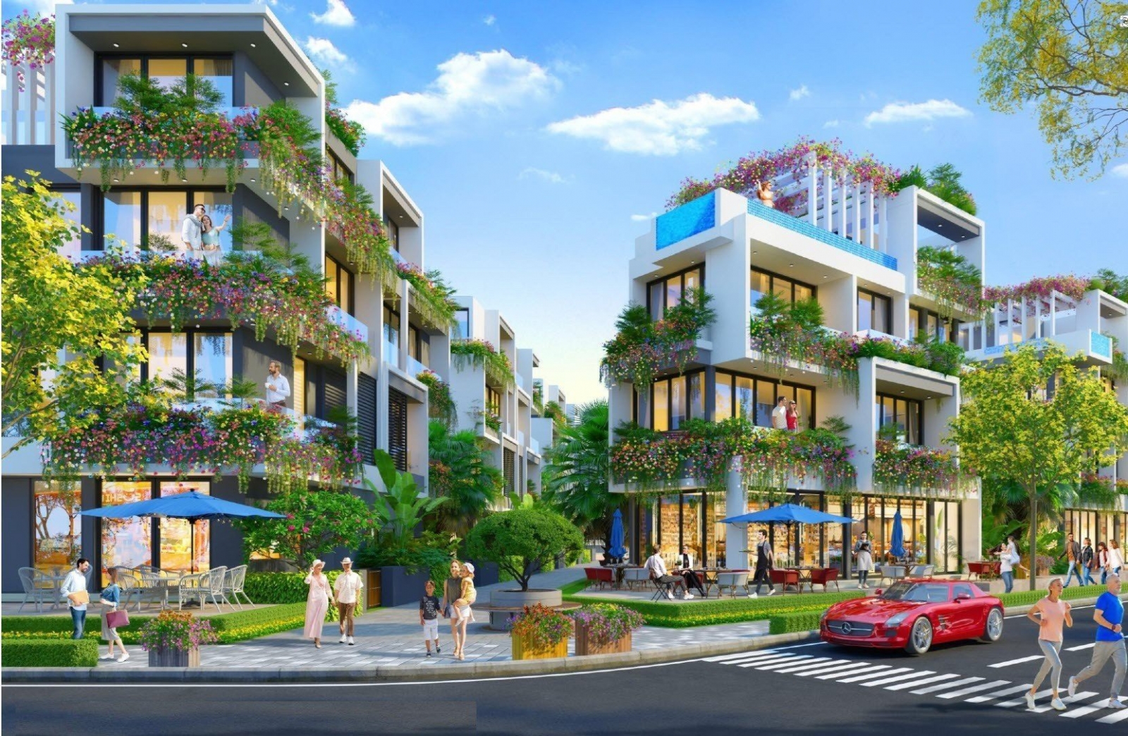 Biệt thự Flamingo Golden Hill Hà Nam thiết kế