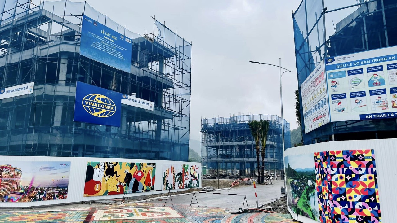  Tiến độ Flamingo Golden Hill Hà Nam