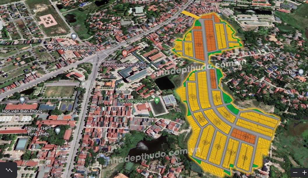 vị trí HNT Sơn Tây