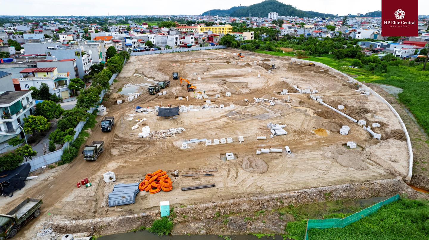 tiến độ HP Elite Central Hải Phòng