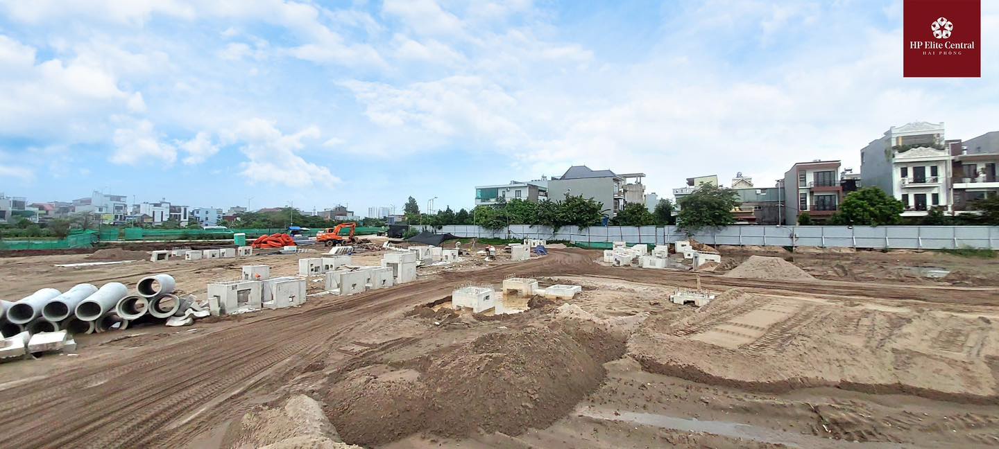tiến độ HP Elite Central Hải Phòng
