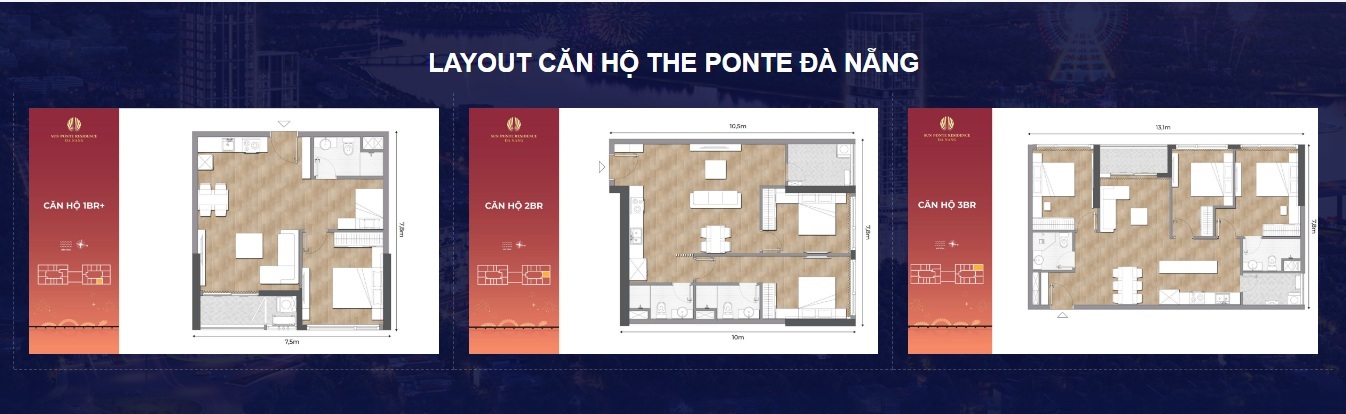 Mặt Bằng Sun Ponte Residence 