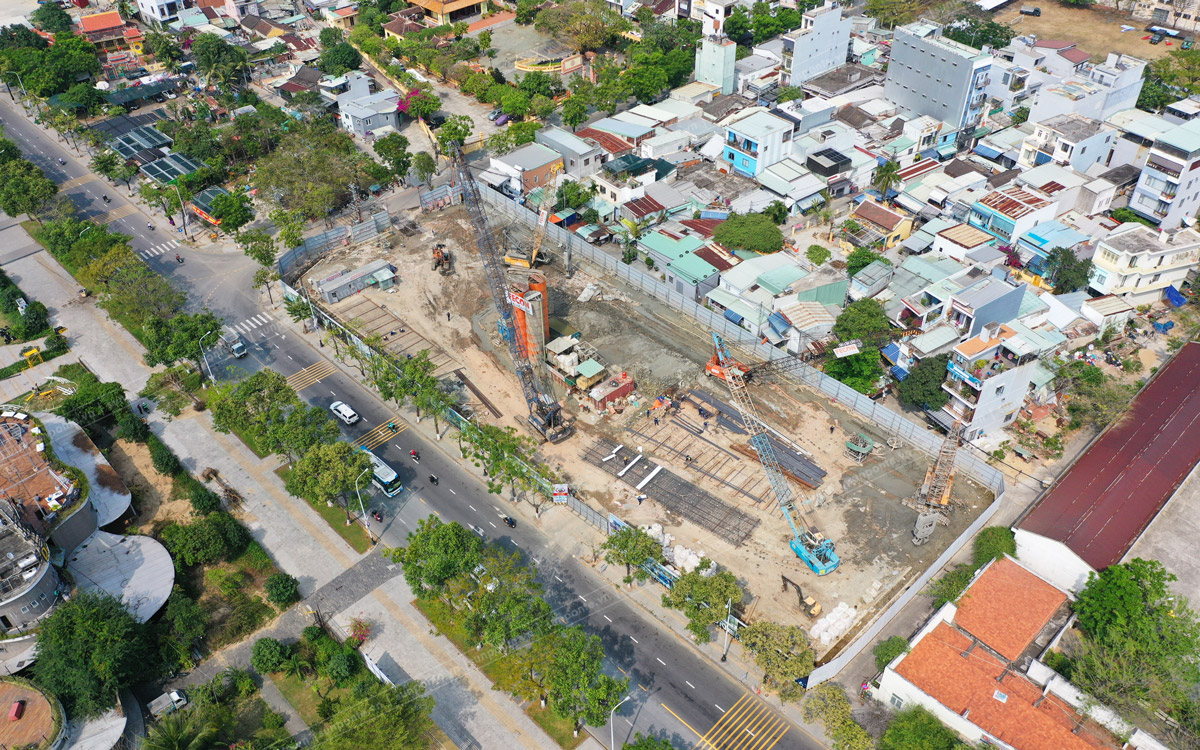 Tiến Độ HH3 Sông Hàn Sun Ponte Residence