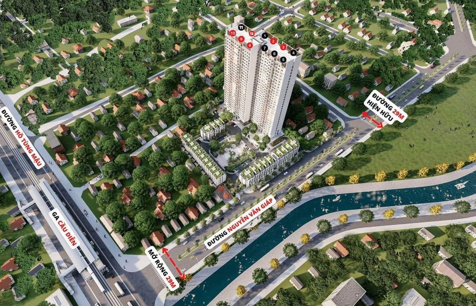 mặt bằng chung cư hoàng thành pearl hình ảnh