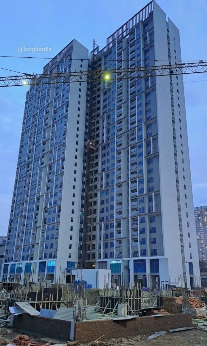 tiến độ chung cư Hoàng Thành Pearl 