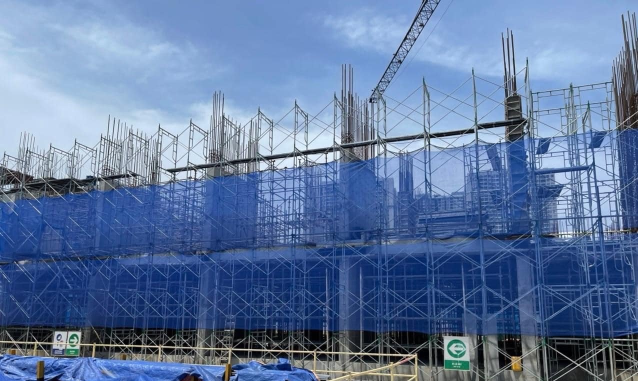 tiến độ Hoàng Thành Pearl