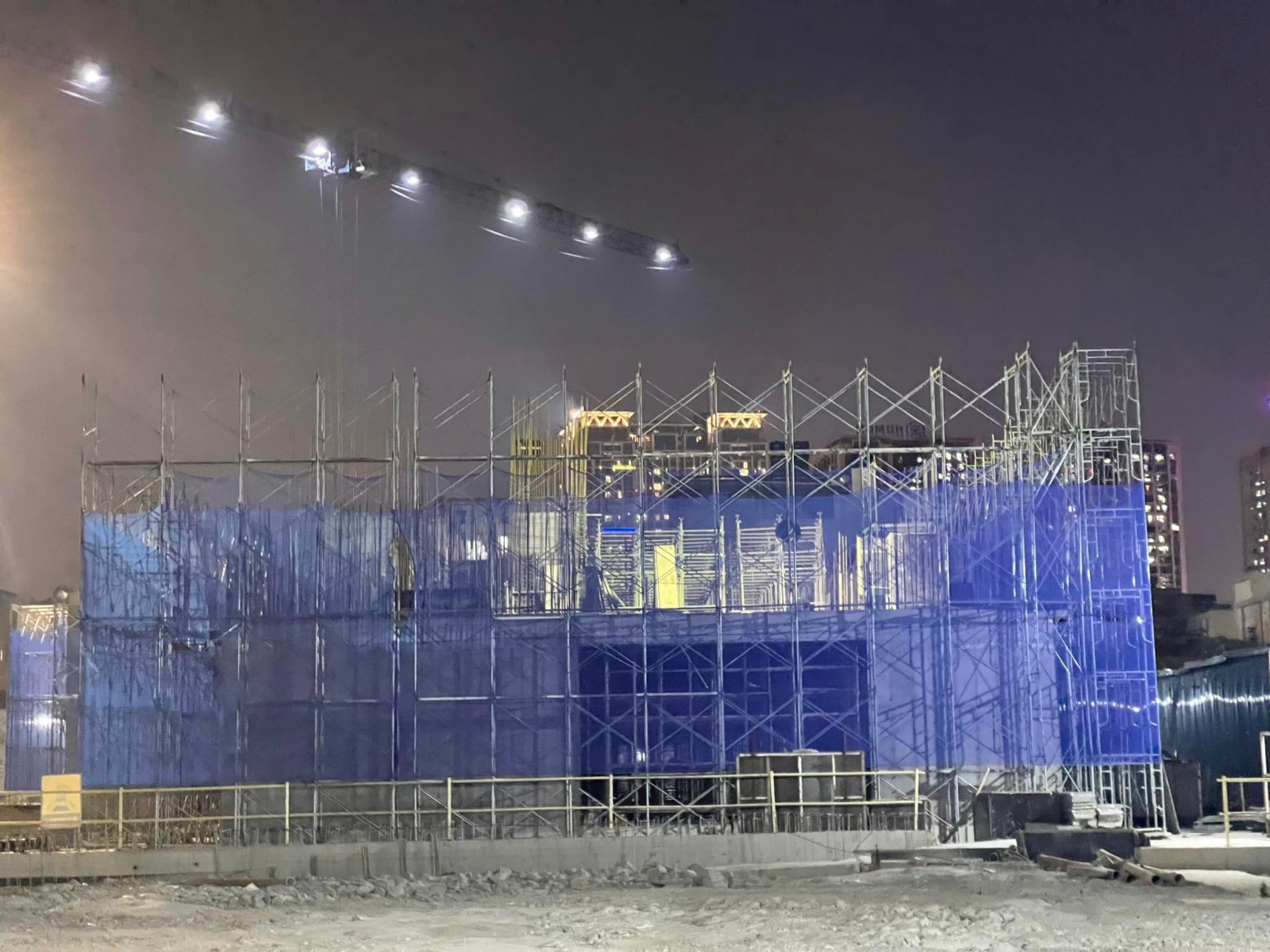 tiến độ Hoàng Thành Pearl