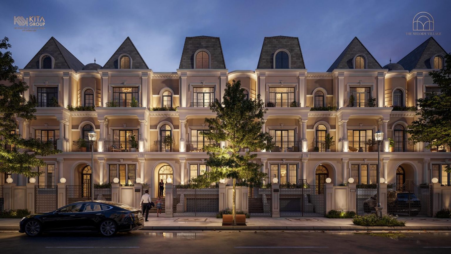 Biệt thự liền kề BT5B (23 căn)