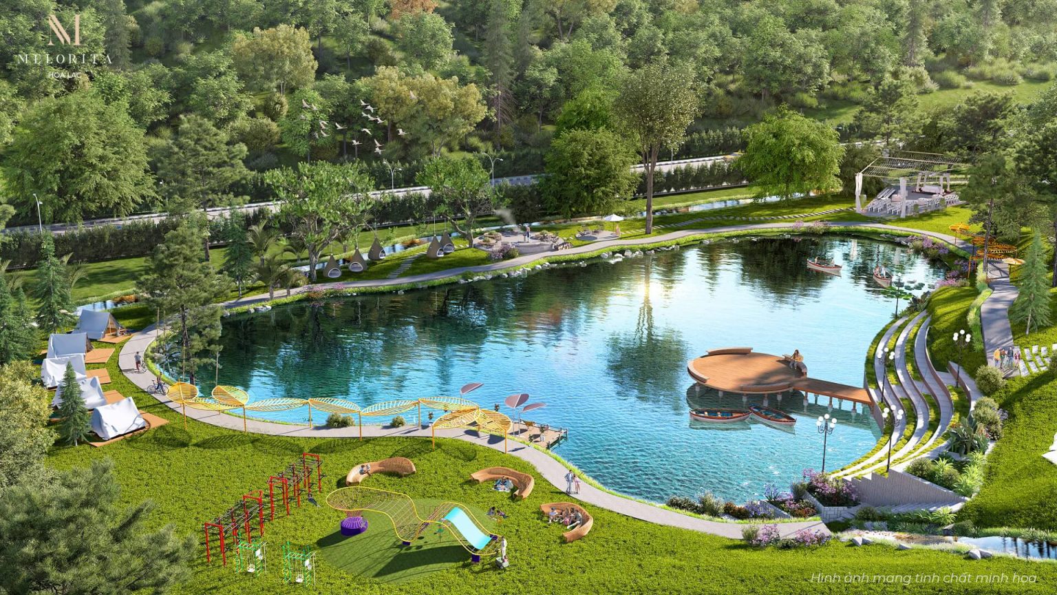 LÀNG CHÂU ÂU MELORITA HÒA LẠC