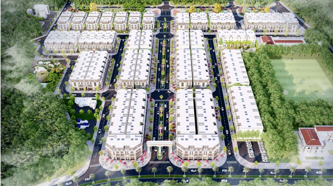 Phối cảnh dự án Lương Sơn Centre