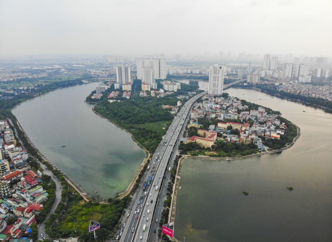 vị trí MHDI Linh Đàm, chung cư bộ quốc phòng linh đàm