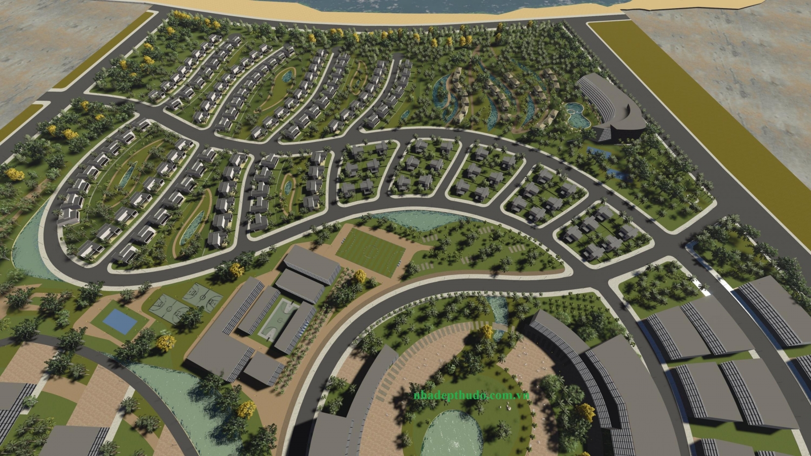 Dự án MHDI Cam Ranh - khu nhà ở gia đình cán bộ quân đội