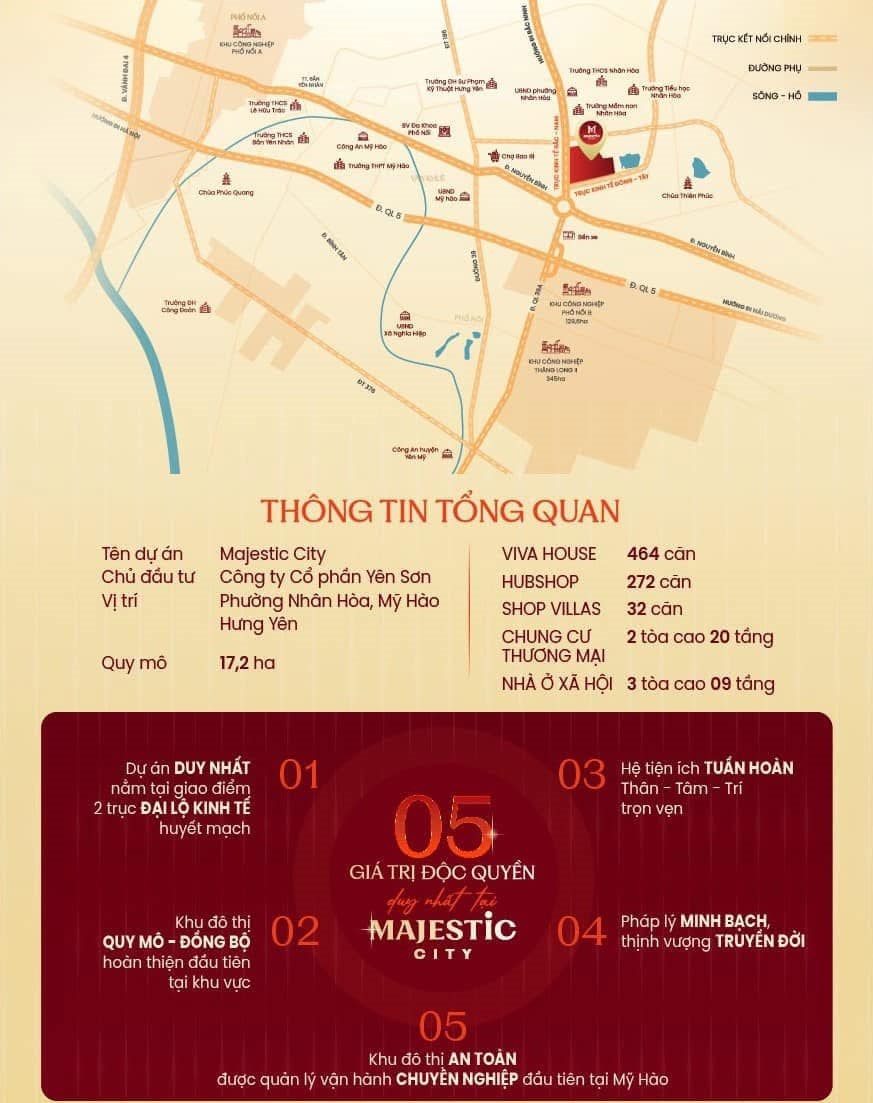 Majestic city Phố Nối