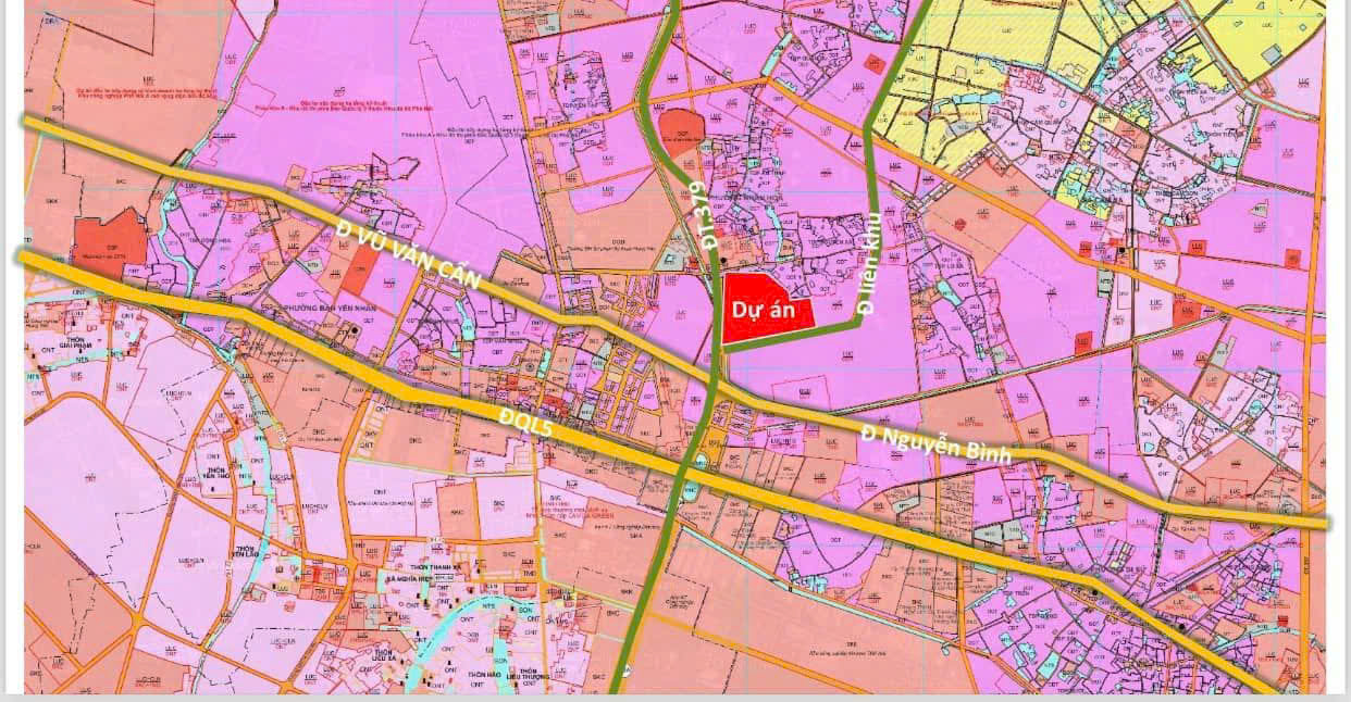 vị trí Majestic City Phố Nối