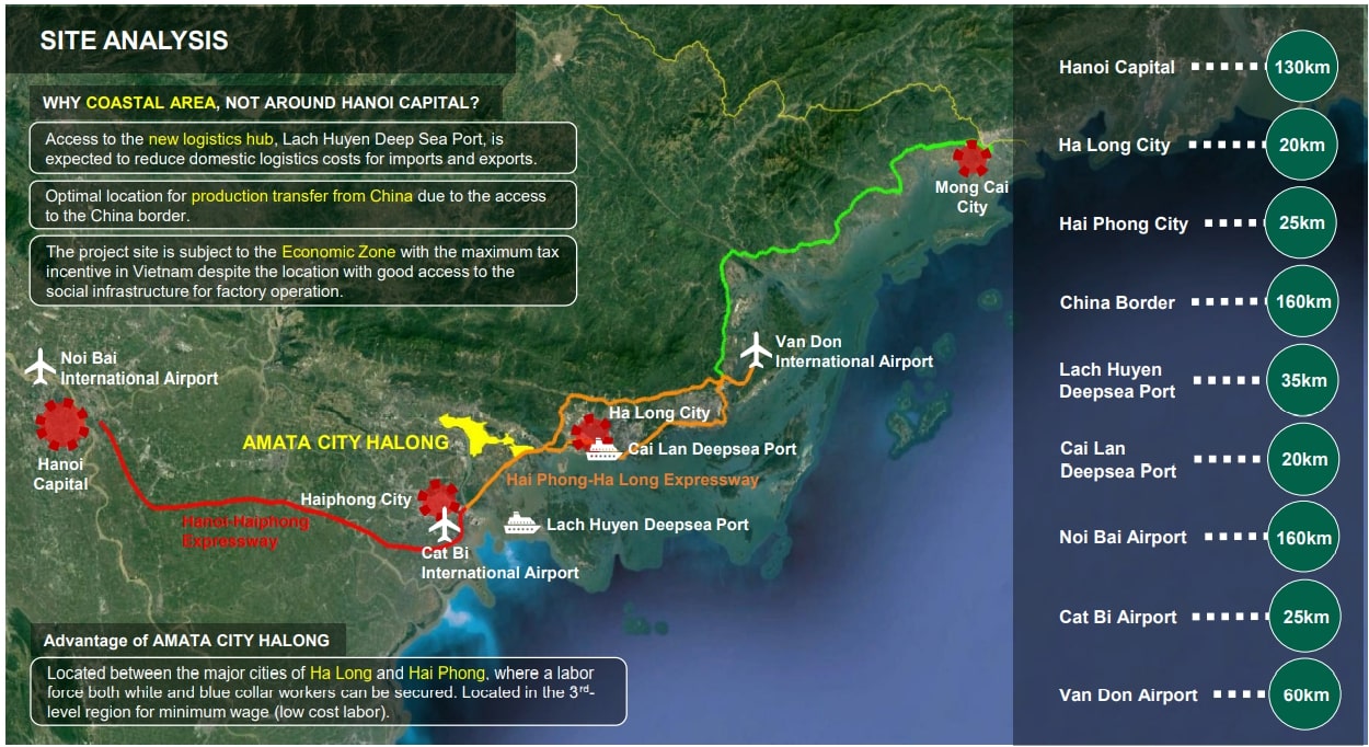 KCN Sông Khoai của tập đoàn Quốc tế Amata 