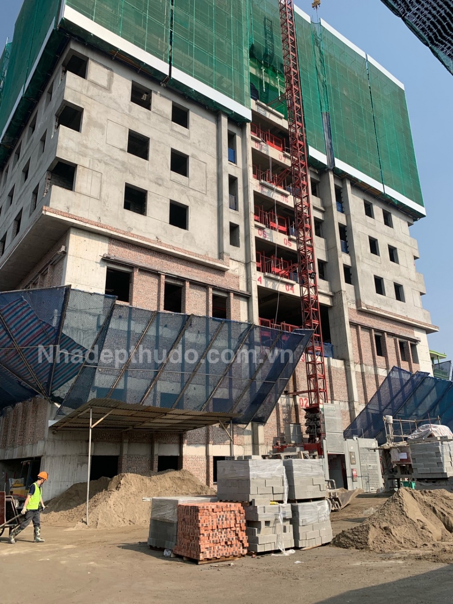 Tiến độ chung cư Quang Vinh 39 Lương Khánh Thiện