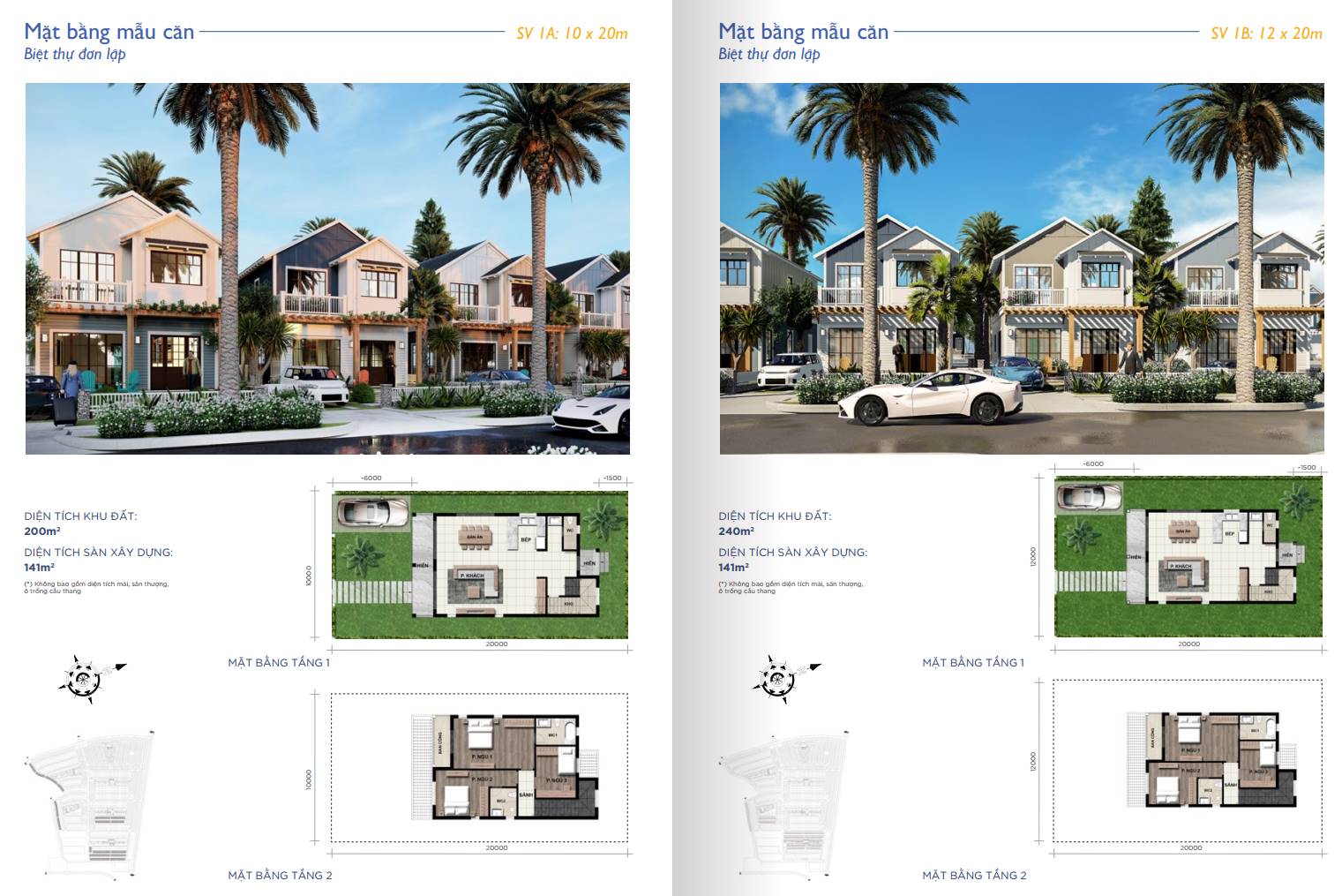 Mẫu nhà phân khu Florida Novaworld Phan Thiết 