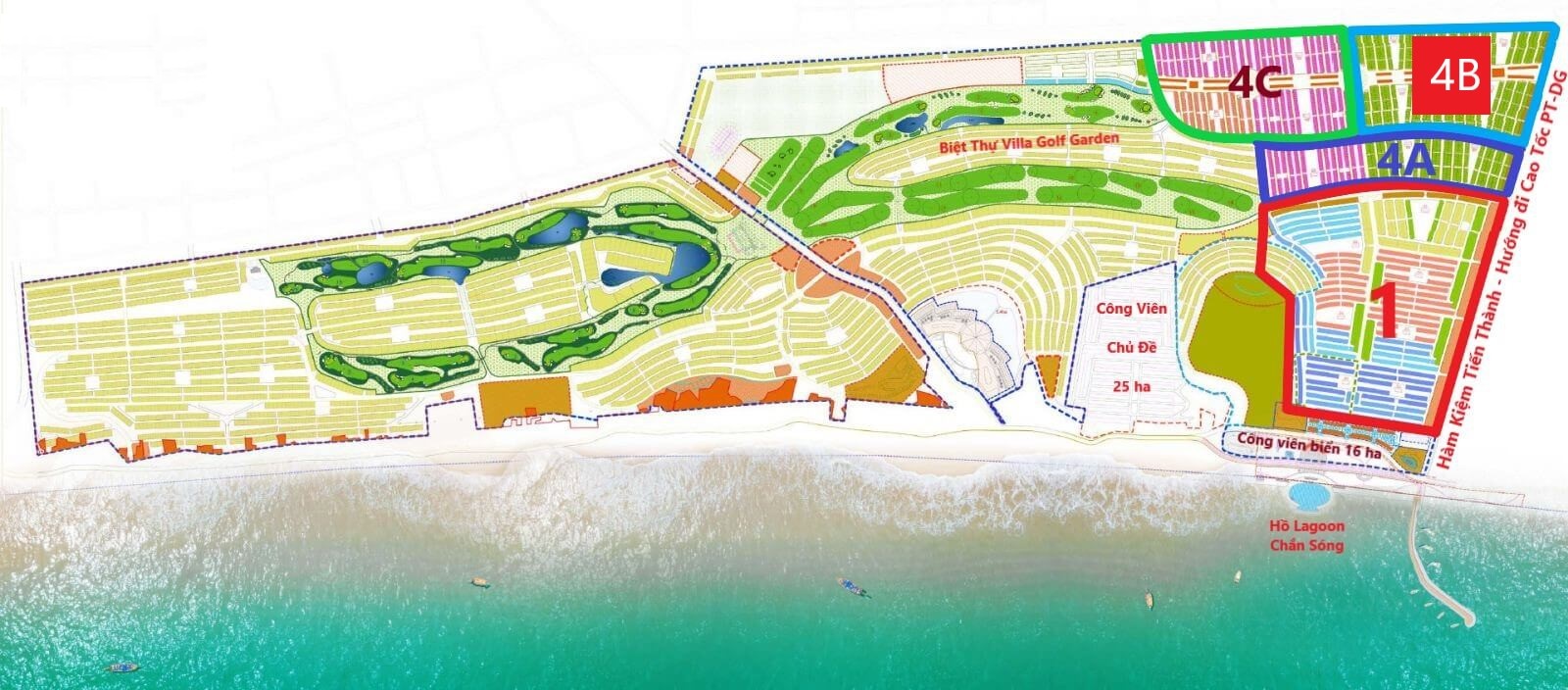 MẶT  BẰNG FLORIDA NOVAWORLD PHAN THIET