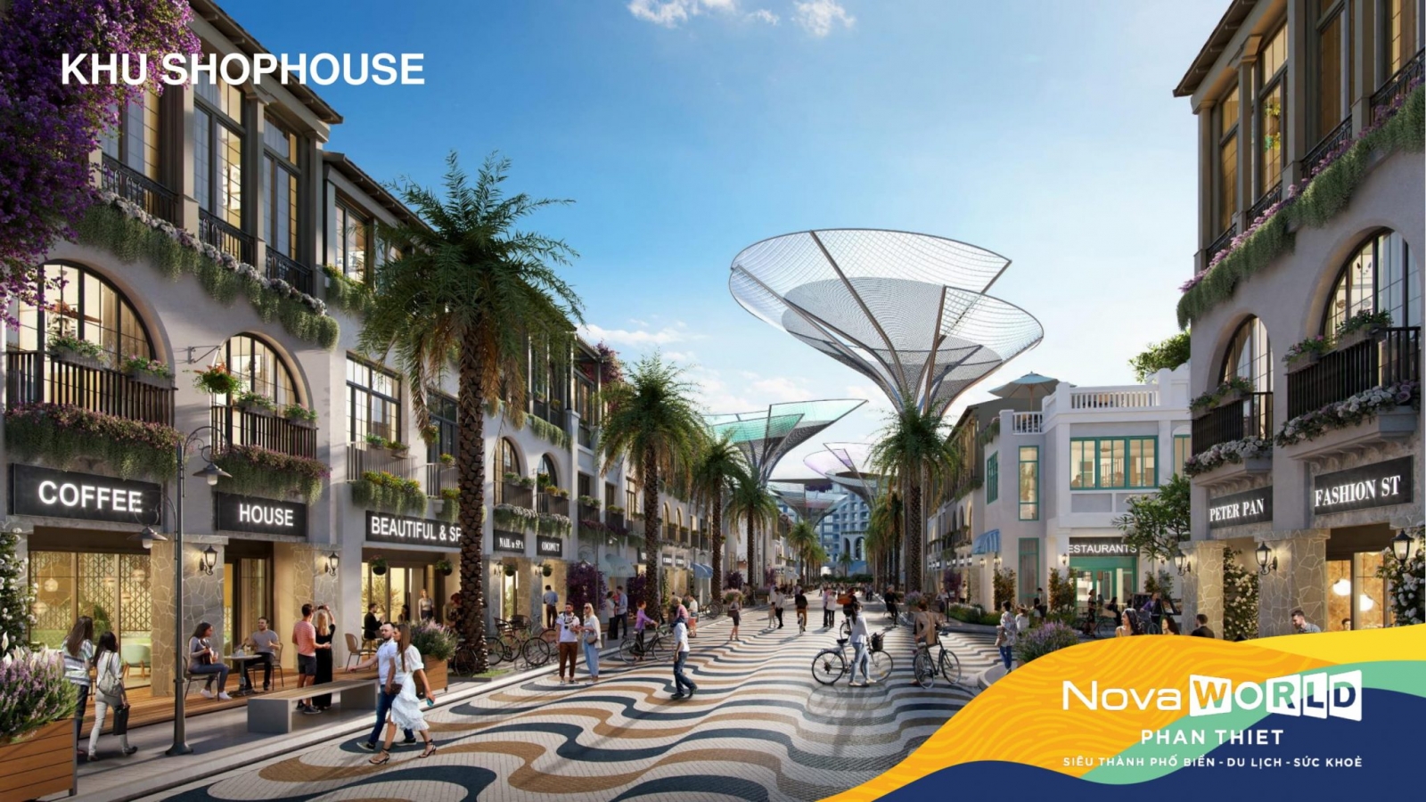 Shophouse phố đi bộ