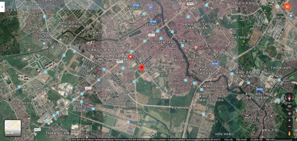       vị trí Phú Thịnh Green Park – Sống trong xanh ở an lành