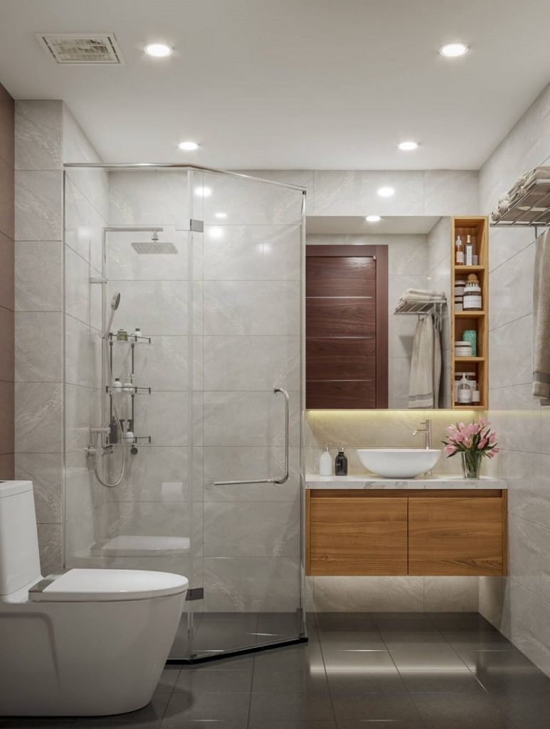 Nhà tắm căn hộ Chung cư Phú Thịnh Green Park