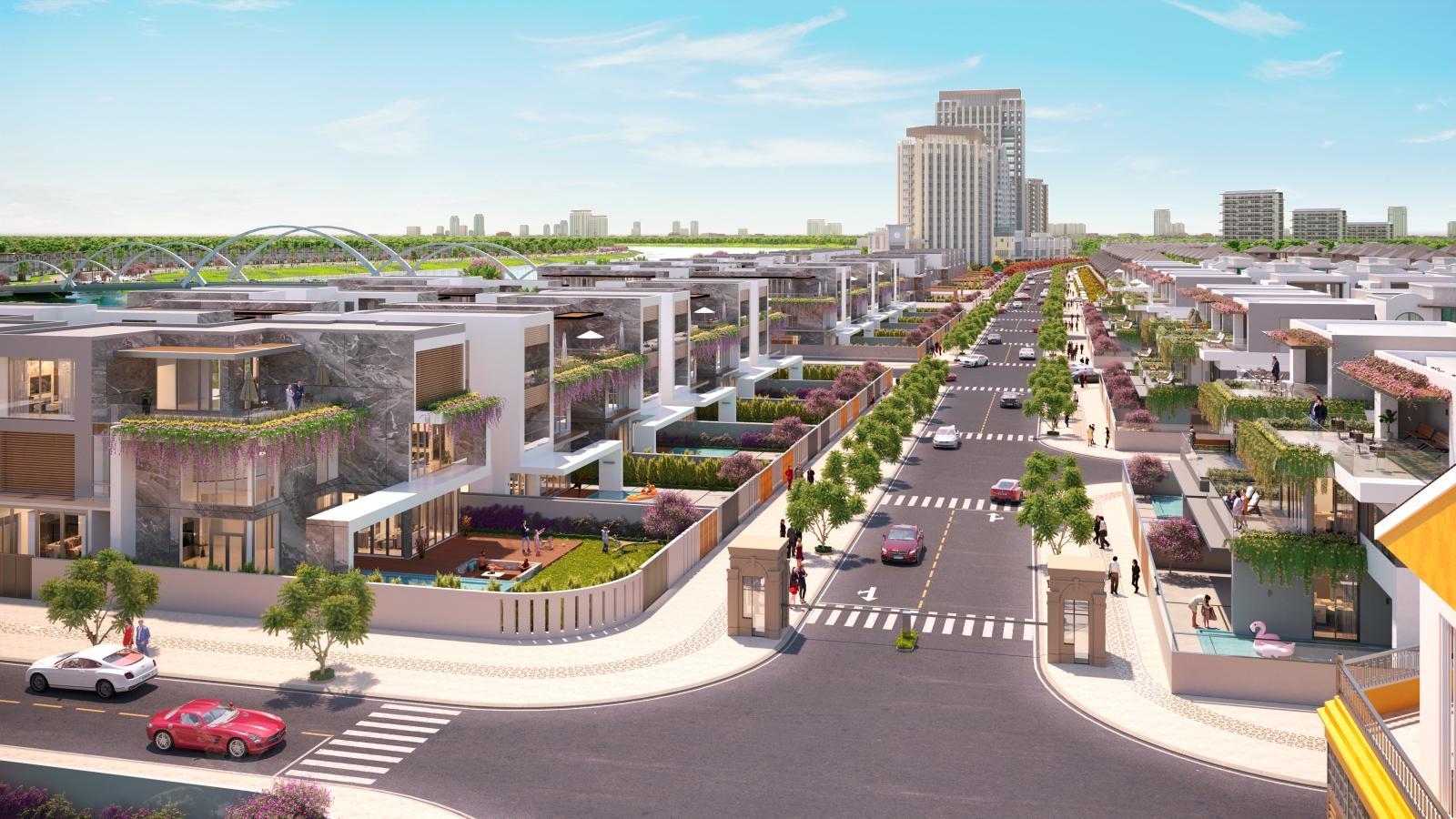 thiết kế biệt thự Rosa Luxury Villas