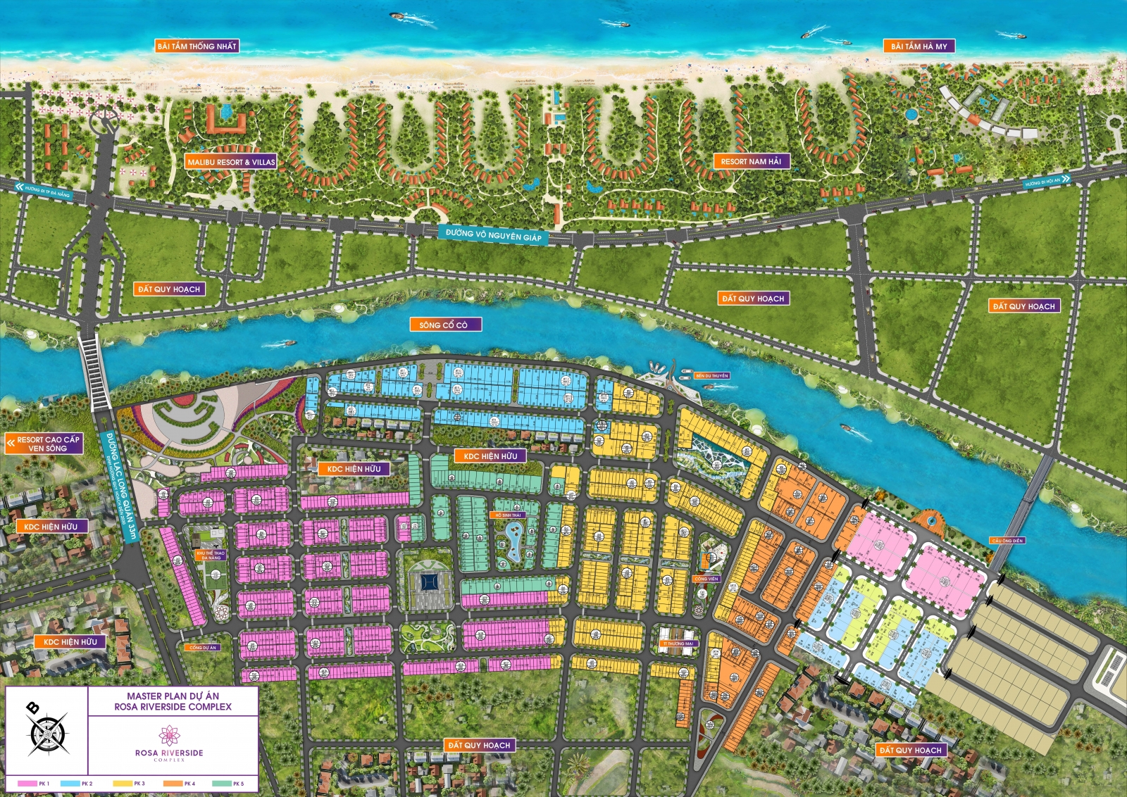 mặt bằng Rosa Luxury Villas