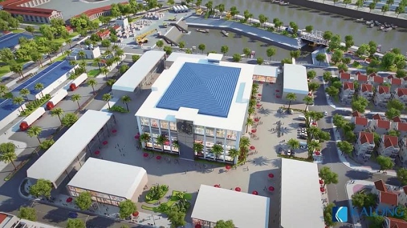 Phối cảnh trung tâm thương mại Kalong Plaza 