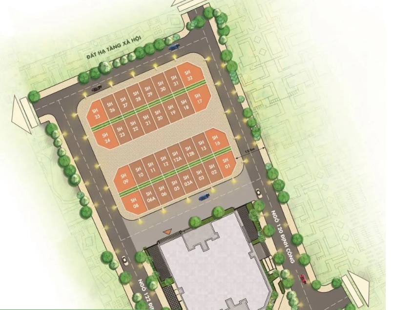 Liền Kề T&T 120 Định Công