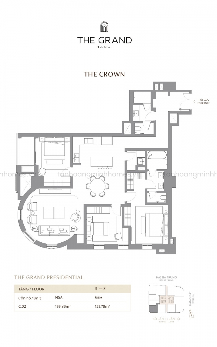 the grand hanoi - masterise d'. san raffles,