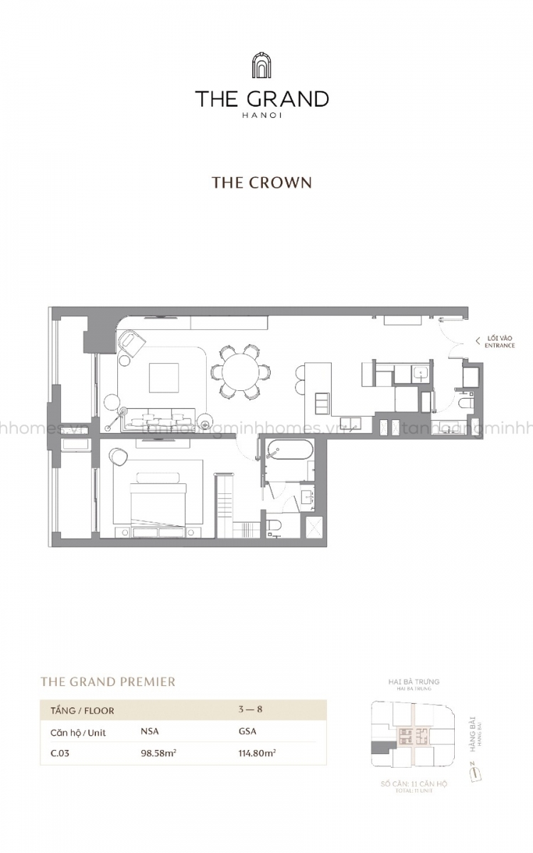 the grand hanoi - masterise d'. san raffles,