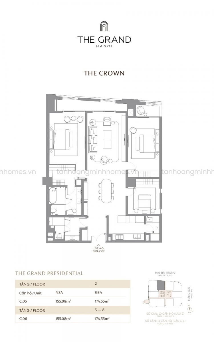 the grand hanoi - masterise d'. san raffles,