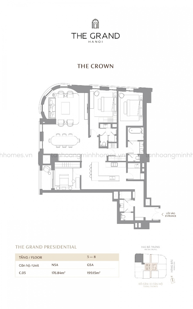 the grand hanoi - masterise d'. san raffles,